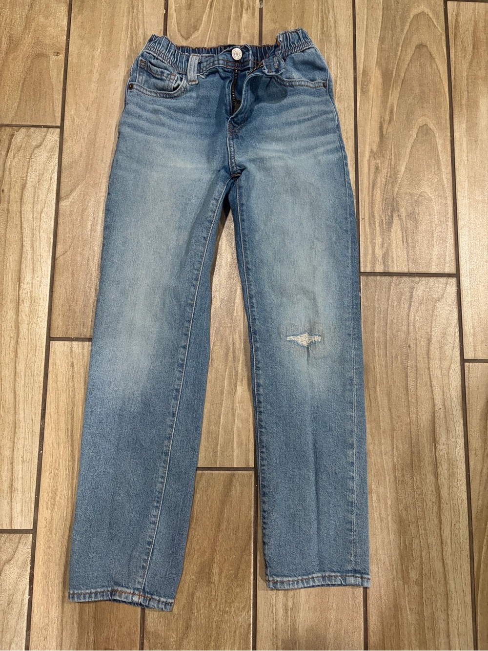 Boys Gap kids original straight blue denim jeans size 10